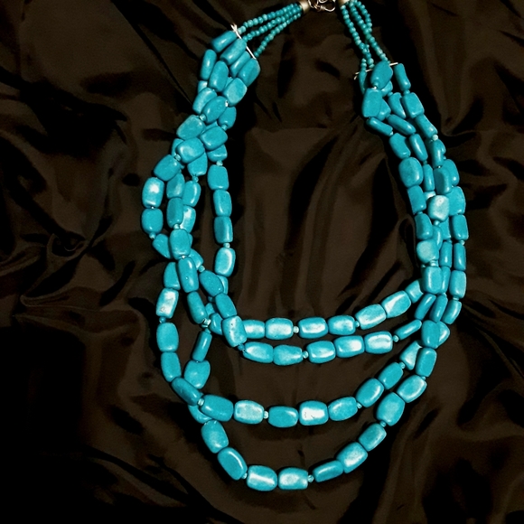 La Redoute Jewelry - Turquoise Cluster of Clay Beads
